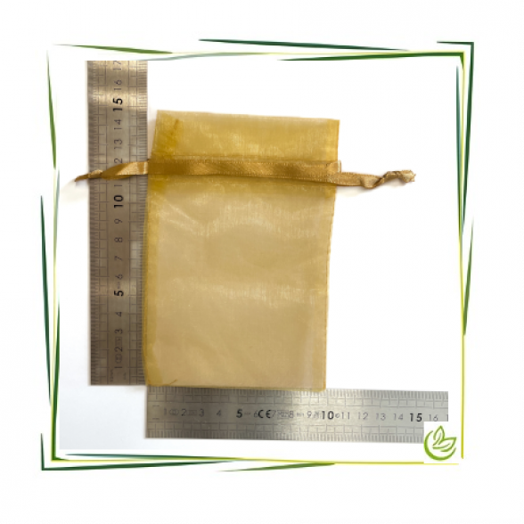 Organza Beutel Gold (10x15cm)